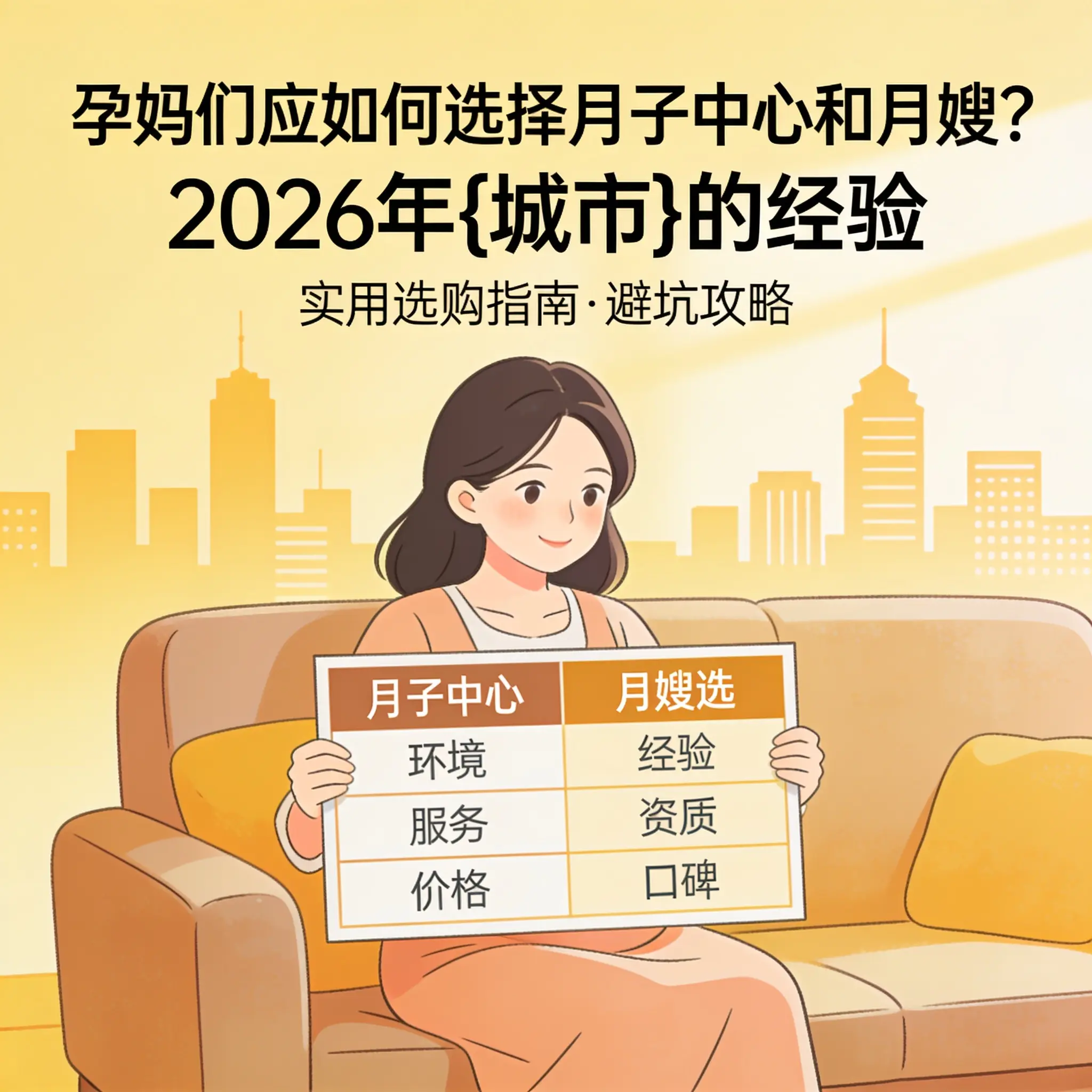 孕妈们应如何选择月子中心和月嫂？2026年观山湖的经验